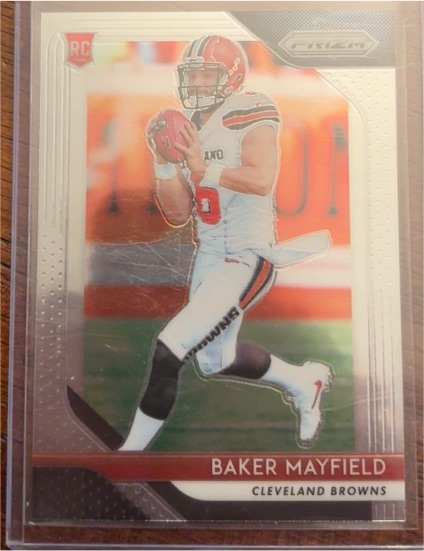 2018 Panini Prizm #201 Baker Mayfield — front