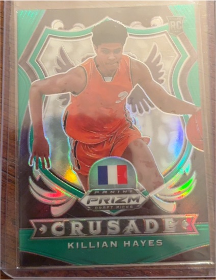 2020 Panini Prizm Draft Picks Crusade #92 Killian Hayes — front