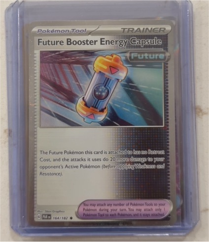2023 Pokémon Future Booster #164 Energy Capsule — front
