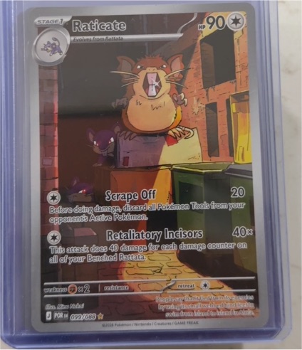 2026 Pokémon #099 Raticate — front