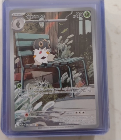 2026 Pokémon Perfect Order #089 Spewpa — front