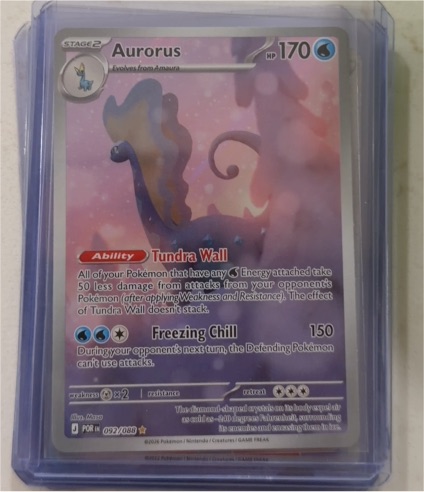 2024 Pokémon Perfect Order #092 Aurorus — front