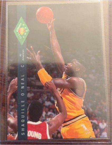 1992 Classic Four Sport Draft Pick Collection #318 Shaquille O'Neal — front