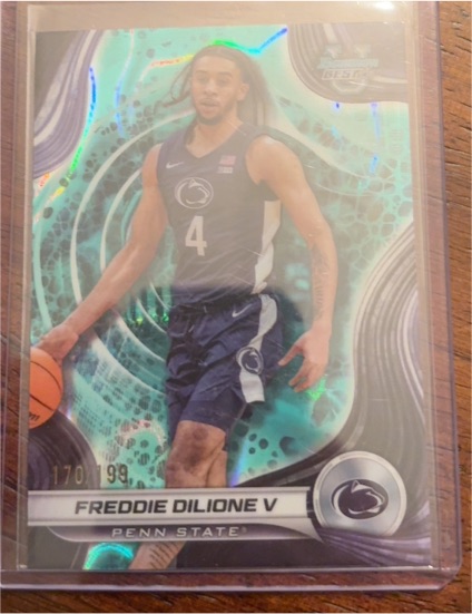 2024-25 Bowman University Best #73 Freddie Dilione V — front