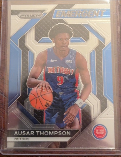 2023-24 Panini Prizm Emergent #7 Ausar Thompson — front