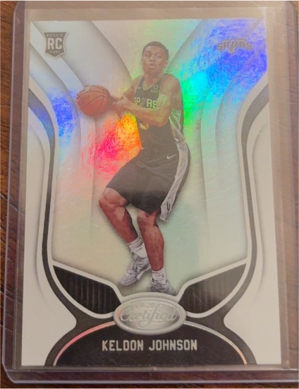 2019-20 Panini Certified #176 Keldon Johnson RC — front