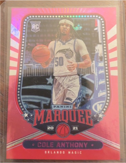2020-21 Panini Chronicles Marquee #251 Cole Anthony — front