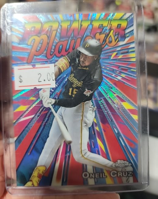 2025 Topps Chrome Update #PP-42 Oneil Cruz Power Players — front