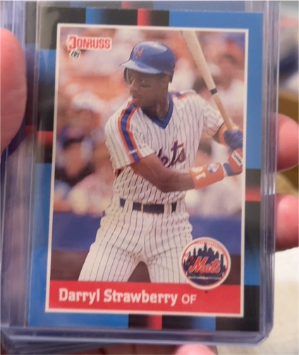 1988 Donruss #439 Darryl Strawberry — front