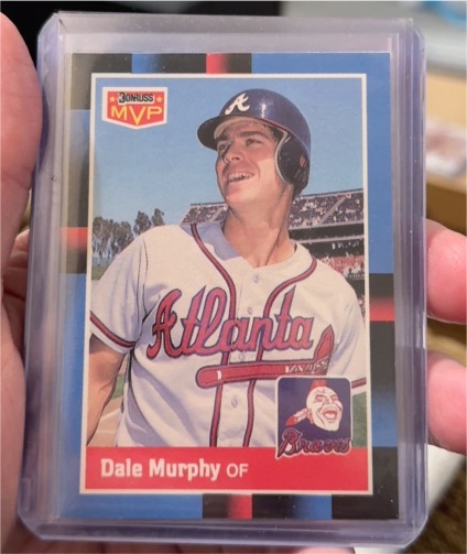 1988 Donruss MVP #BC-14 Dale Murphy — front