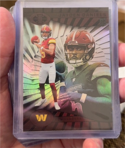 2024 Panini Illusions #93 Jayden Daniels — front