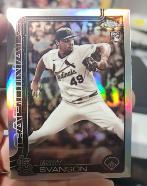 2025 Topps Chrome Update #USC5 Matt Svanson — front