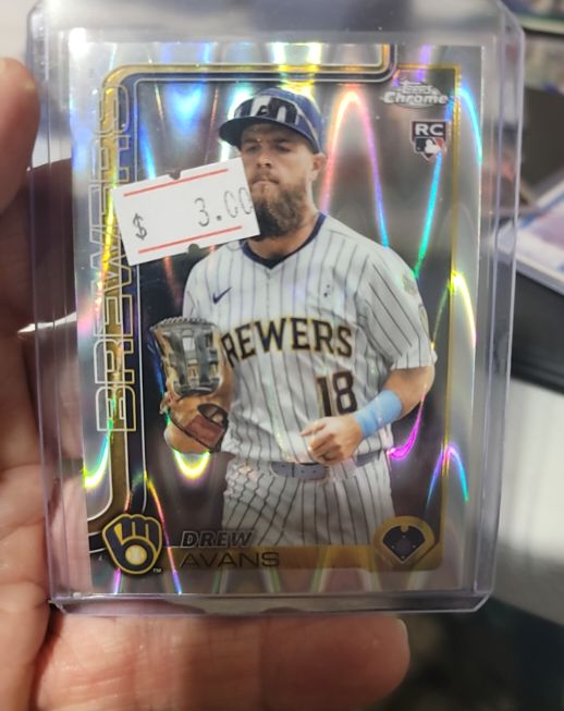 2025 Topps Chrome Update #USC47 Drew Avans — front
