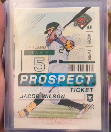 2024 Panini Prospect Edition #166 Jacob Wilson — front