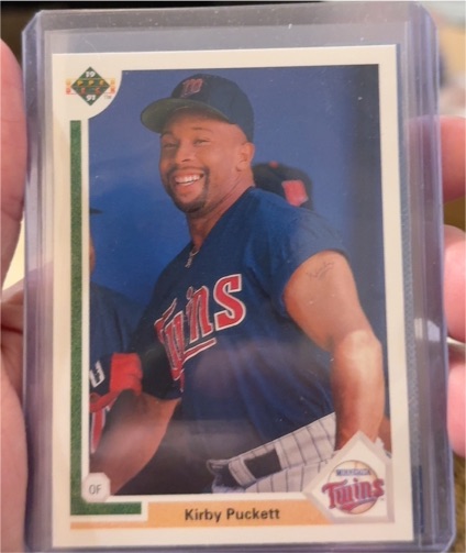 1991 Upper Deck #544 Kirby Puckett — front