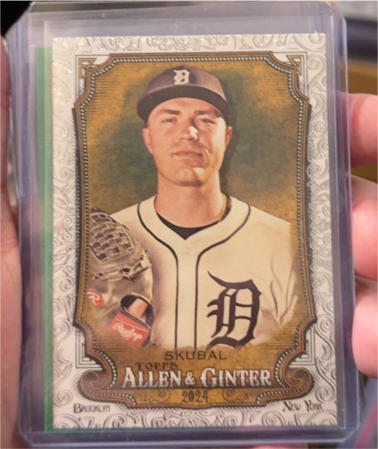2024 Topps Allen & Ginter #205 Tarik Skubal — front