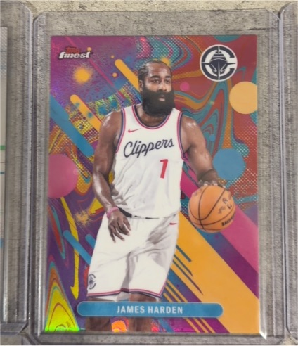 2025-26 Topps Finest #78 James Harden — front