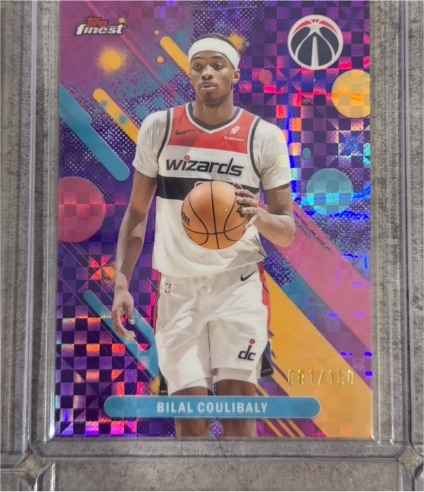 2025-26 Topps Finest #58 Bilal Coulibaly — front