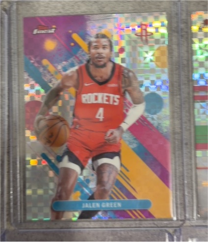 2025-26 Topps Finest #290 Jalen Green — front