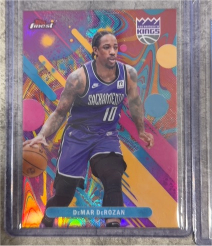 2025-26 Topps Finest #85 DeMar DeRozan — front