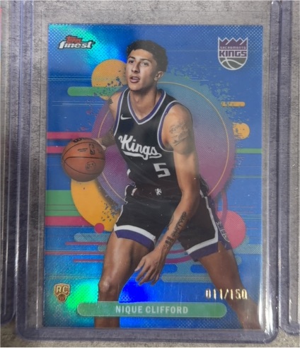 2025 Topps Finest #113 Nique Clifford — front