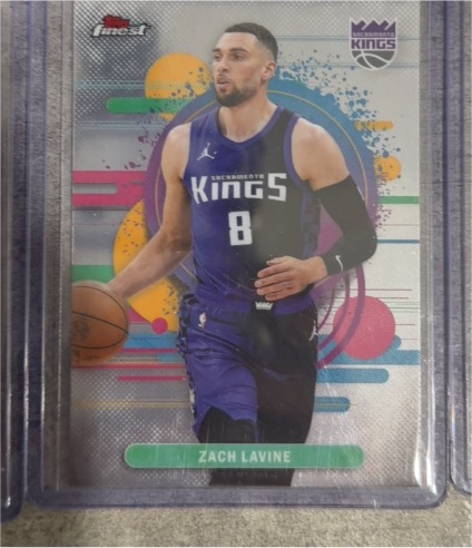 2025-26 Topps Finest #169 Zach LaVine — front