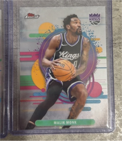2025-26 Topps Finest #170 Malik Monk — front