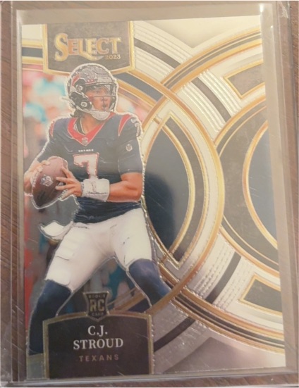 2023 Panini Select #183 C.J. Stroud Premier Level Rookie RC Houston Texans — front