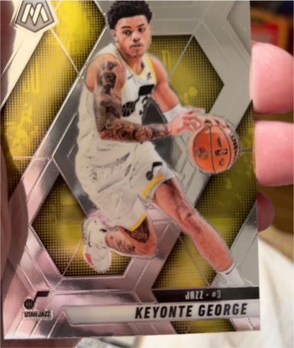 2024-25 Panini Mosaic #116 Keyonte George — front