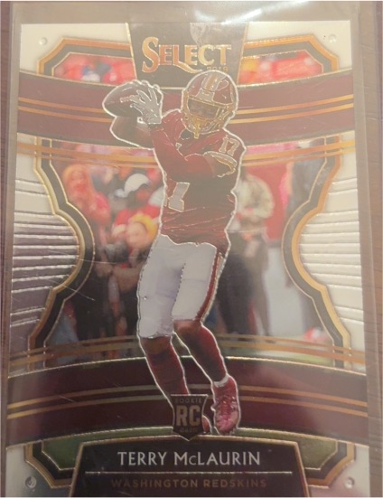 2019 Panini Select Concourse #89 Terry McLaurin Rookie — front