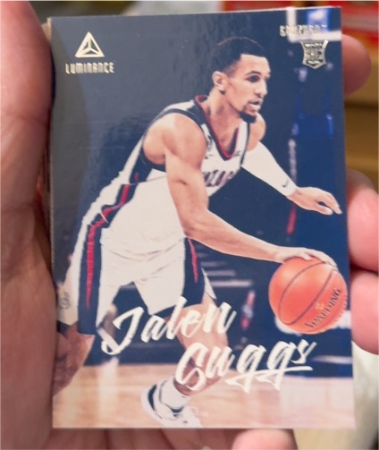 2021-22 Panini Chronicles Draft Picks Luminance #78 Jalen Suggs — front