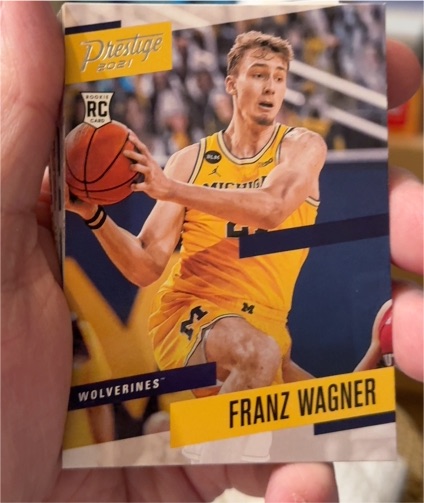 2021 Panini Chronicles Prestige #377 Franz Wagner — front