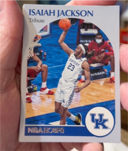 2021 Panini Chronicles Hoops Tribute #67 Isaiah Jackson — front