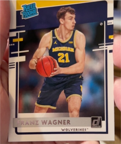 2021 Panini Chronicles Donruss Draft Picks #34 Franz Wagner — front