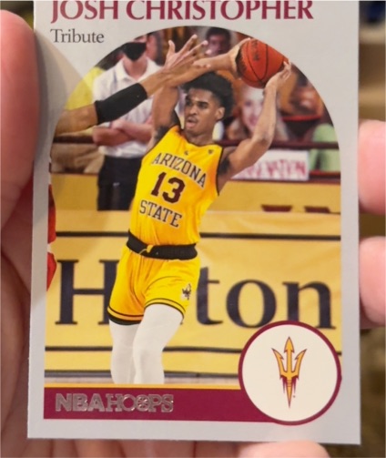 2021 Panini Chronicles Draft Picks Tribute #72 Josh Christopher — front