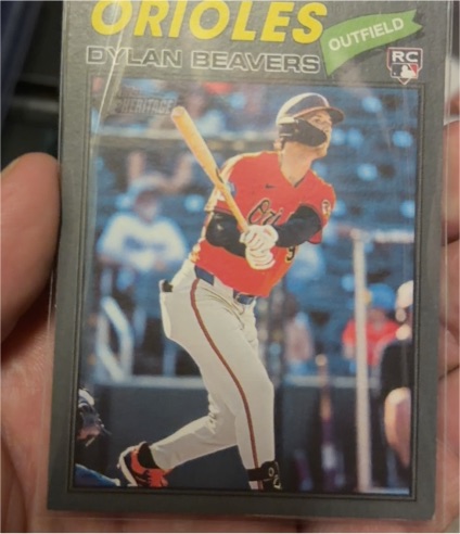 2026 Topps Heritage #48 Dylan Beavers — front