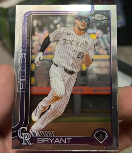 2025 Topps Chrome #248 Kris Bryant — front