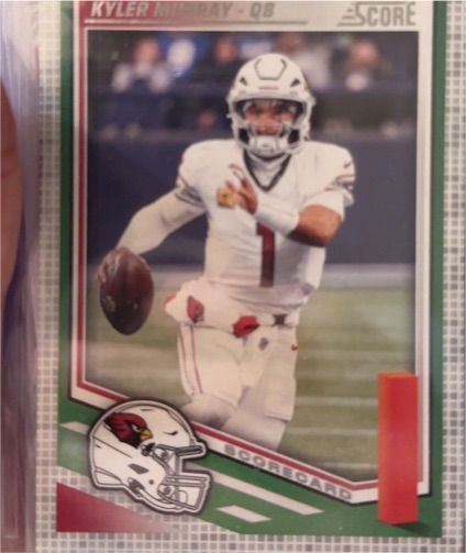2025 Panini Score #44 Kyler Murray — front