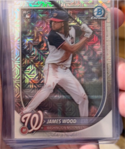 2025 Bowman Chrome #29 James Wood — front