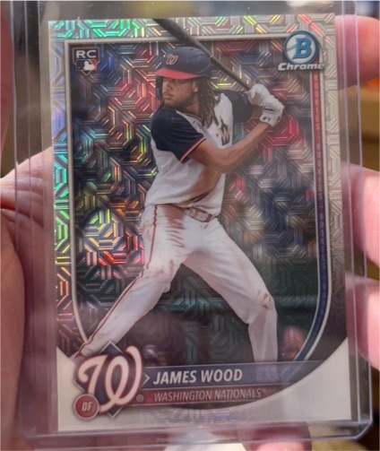 2025 Bowman Chrome #29 James Wood — front