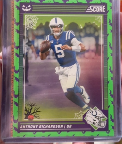 2024 Panini Score Halloween #118 Anthony Richardson — front