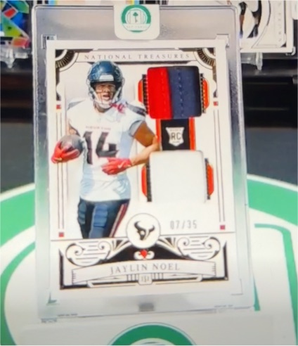 2025 Panini National Treasures #87 Jaylin Noel — front