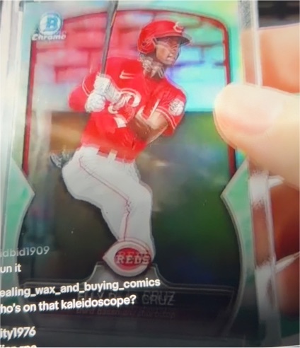 2023 Bowman Chrome #BCP-65 Elly De La Cruz — front