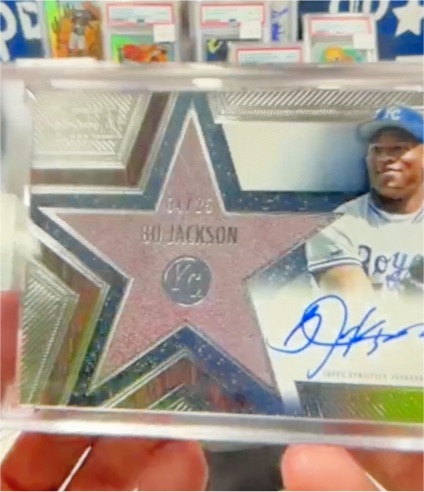 2025 Topps Five Star #/25 Bo Jackson — front