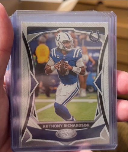 2024 Panini Certified #9 Anthony Richardson Indianapolis Colts — front