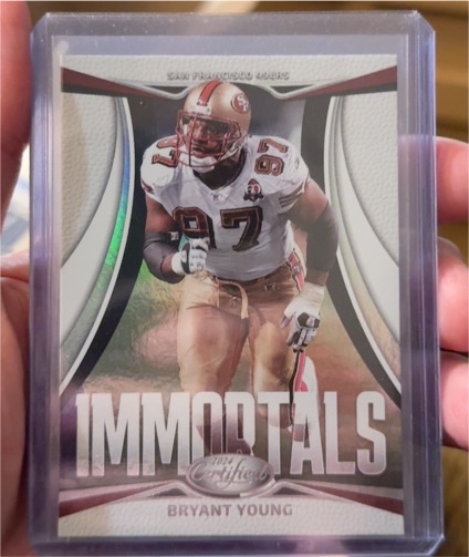 2024 Panini Certified #5 Bryant Young Immortals — front
