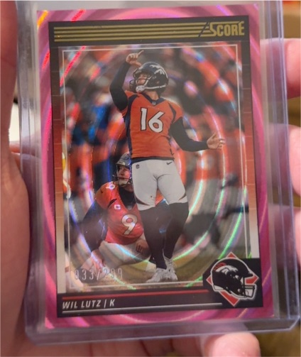 2024 Panini Score #84 Wil Lutz — front