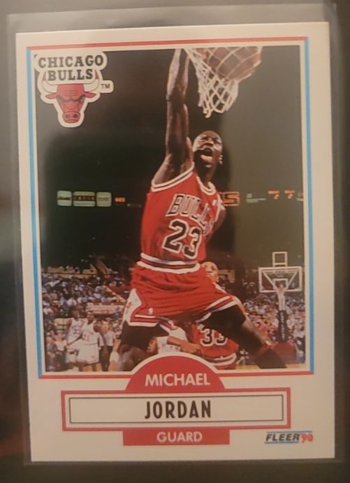 1990 Fleer #26 Michael Jordan — front