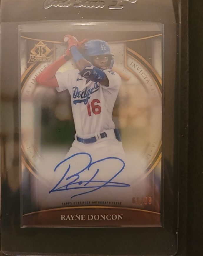 2023 Bowman Chrome Invicta #BI-4 Rayne Doncon — front
