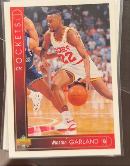 1993-94 Upper Deck #8 Winston Garland — front